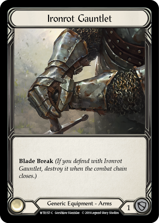 Ironrot Gauntlet [WTR157-C] Alpha Print Normal | Good Games North