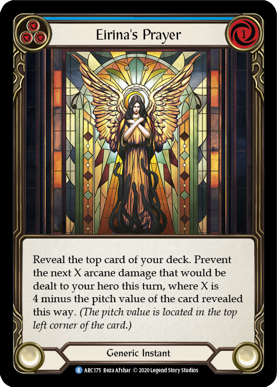 Eirina's Prayer (Blue) [U-ARC175] Unlimited Normal | Good Games North