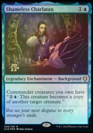 Shameless Charlatan [Commander Legends: Battle for Baldur's Gate Prerelease Promos] | Good Games North