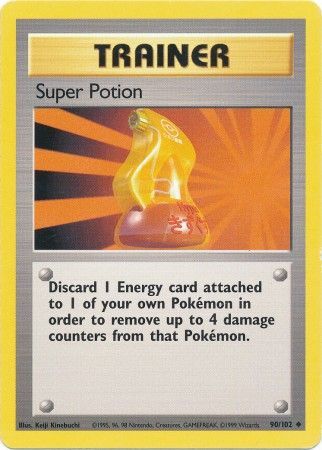 Super Potion (90/102) [Base Set Unlimited] | Good Games North