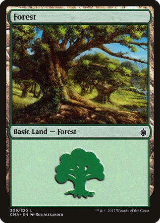Forest (309) [Commander Anthology] | Good Games North