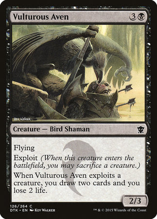 Vulturous Aven [Dragons of Tarkir] | Good Games North
