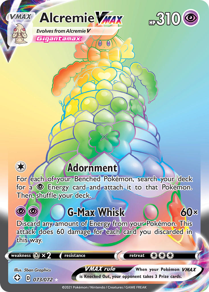 Alcremie VMAX (073/072) [Sword & Shield: Shining Fates] | Good Games North