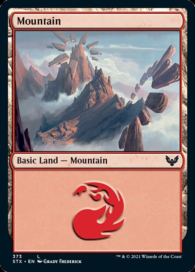 Mountain (#373) [Strixhaven: School of Mages] | Good Games North