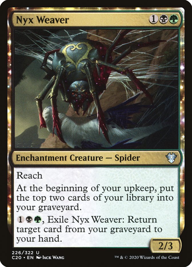 Nyx Weaver [Commander 2020] | Good Games North