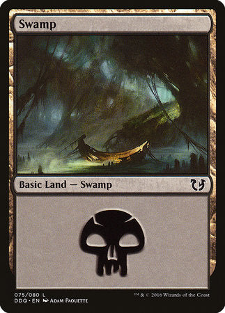 Swamp (75) [Duel Decks: Blessed vs. Cursed] | Good Games North