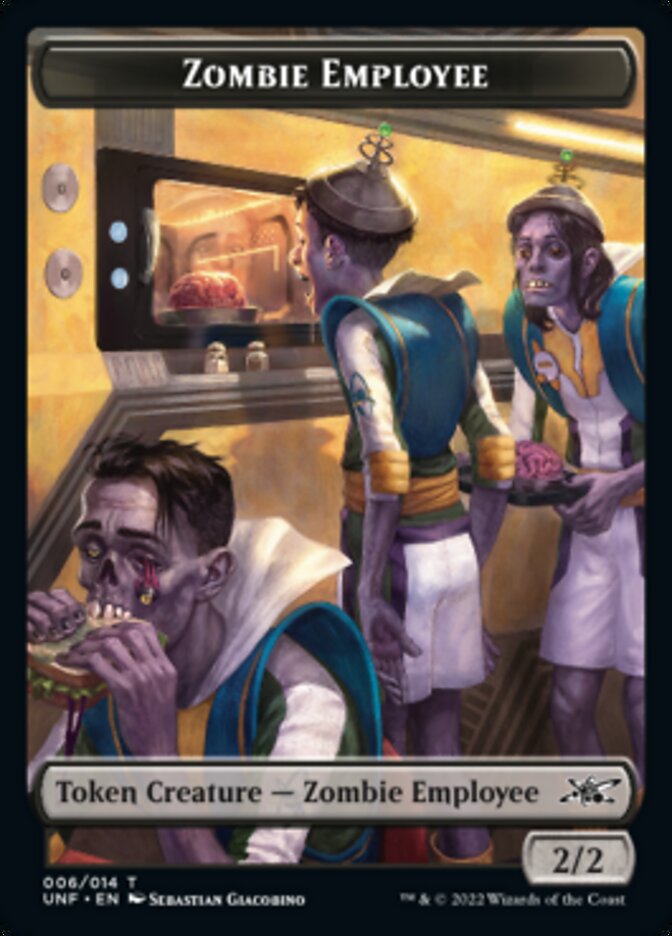 Zombie Employee Token [Unfinity Tokens] | Good Games North