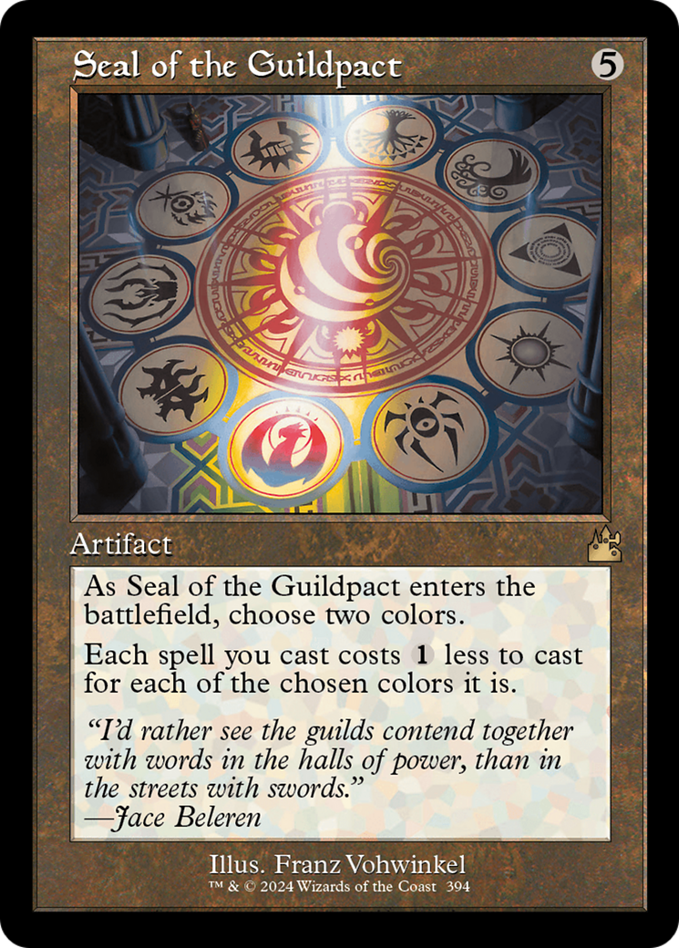 Seal of the Guildpact (Retro Frame) [Ravnica Remastered] | Good Games North