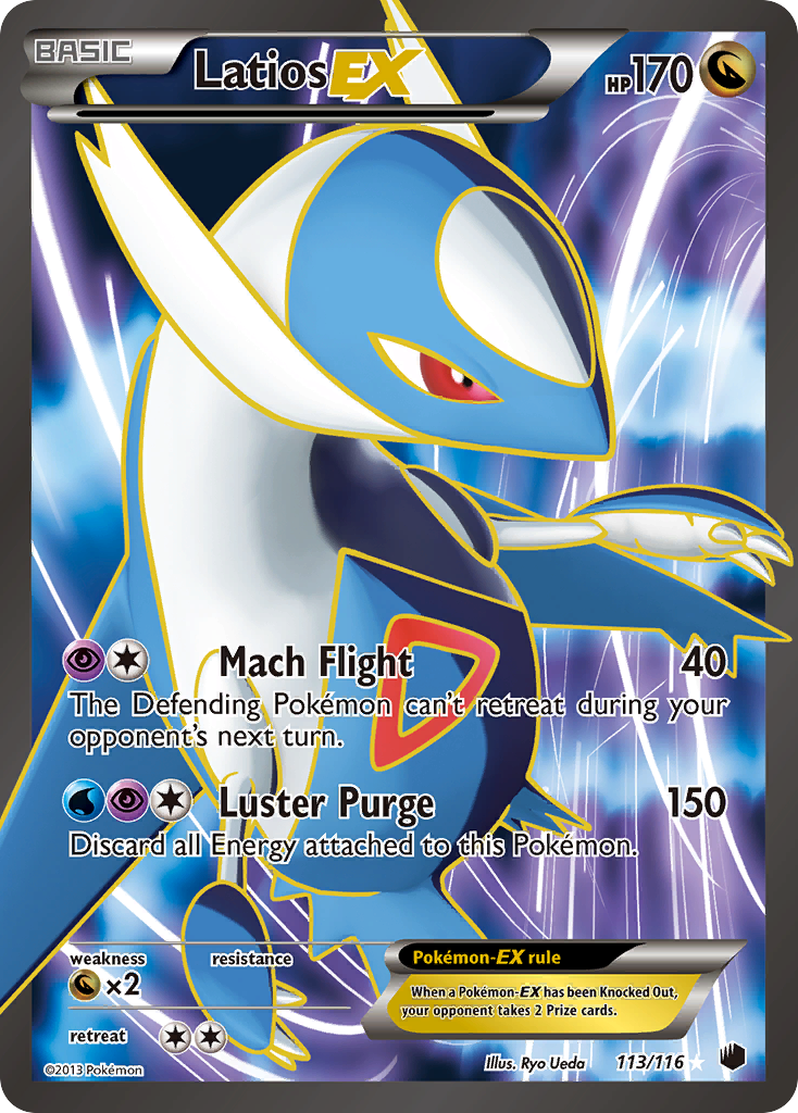 Latios EX (113/116) [Black & White: Plasma Freeze] | Good Games North