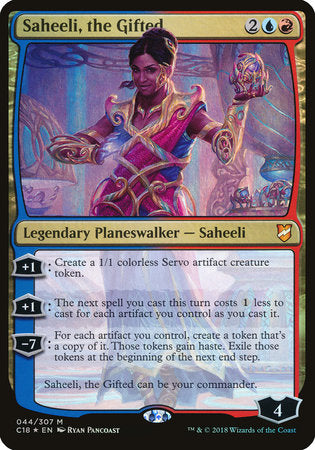 Saheeli, the Gifted (Commander 2018) [Commander 2018 Oversized] | Good Games North
