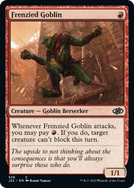 Frenzied Goblin [Jumpstart 2022] | Good Games North