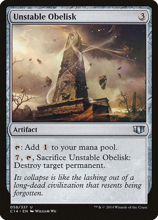 Unstable Obelisk [Commander 2014] | Good Games North