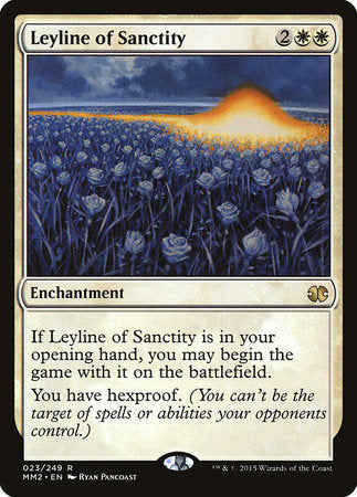 Leyline of Sanctity [Modern Masters 2015] | Good Games North