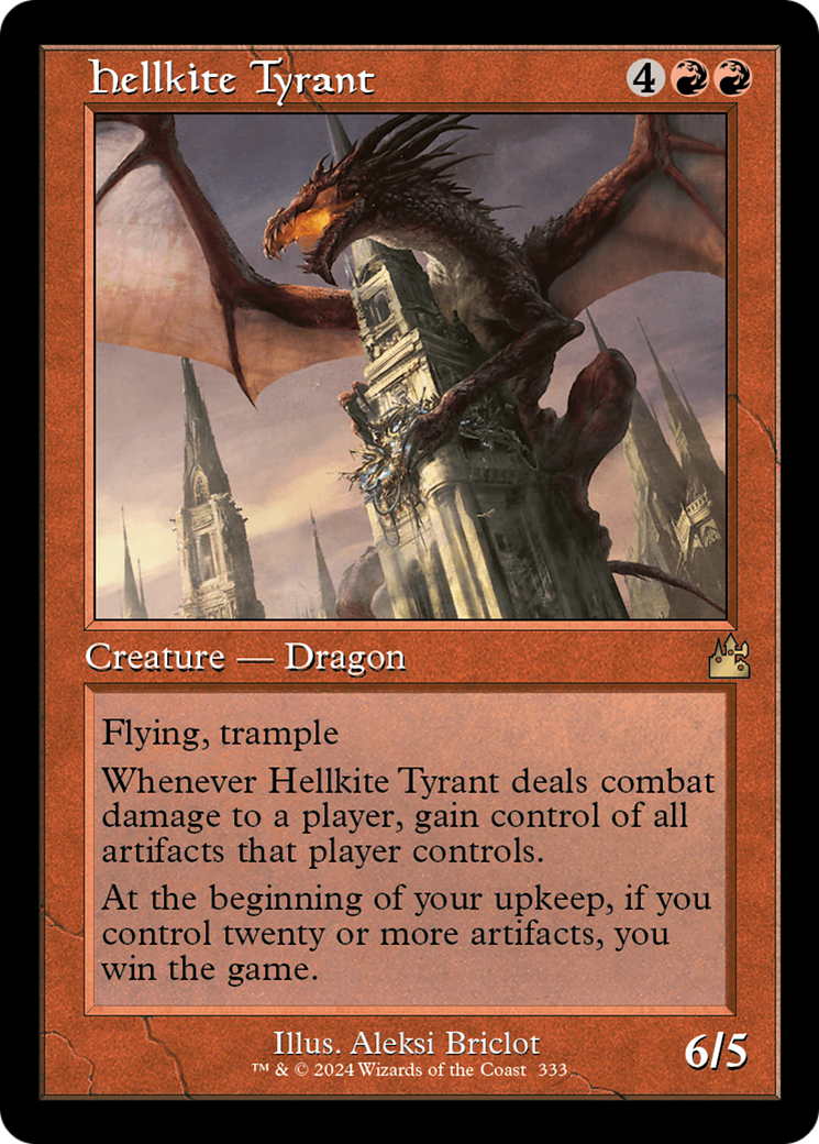 Hellkite Tyrant (Retro Frame) [Ravnica Remastered] | Good Games North