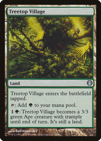 Treetop Village [Duel Decks: Knights vs. Dragons] | Good Games North