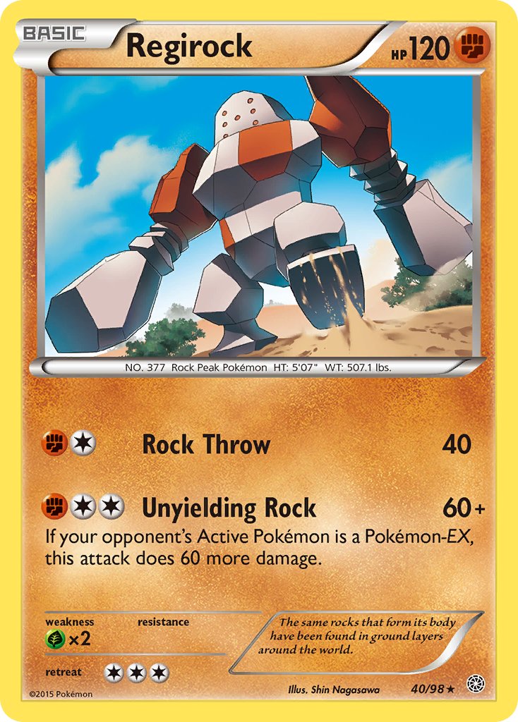 Regirock (40/98) (Theme Deck Exclusive) [XY: Ancient Origins] | Good Games North