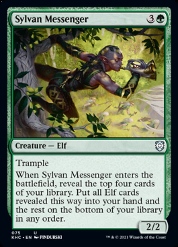 Sylvan Messenger [Kaldheim Commander] | Good Games North