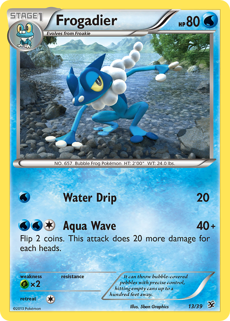 Frogadier (13/39) [XY: Kalos Starter Set] | Good Games North
