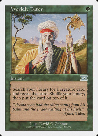 Worldly Tutor [Classic Sixth Edition] | Good Games North