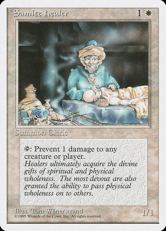 Samite Healer [Fourth Edition] | Good Games North