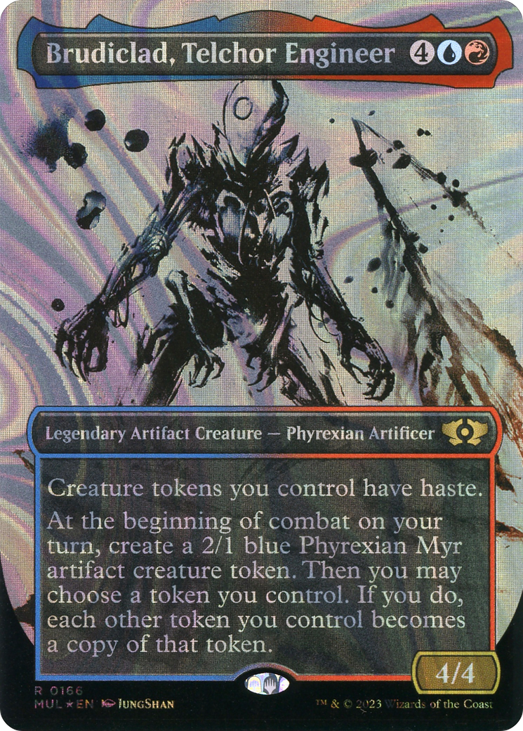 Brudiclad, Telchor Engineer (Halo Foil) [Multiverse Legends] | Good Games North