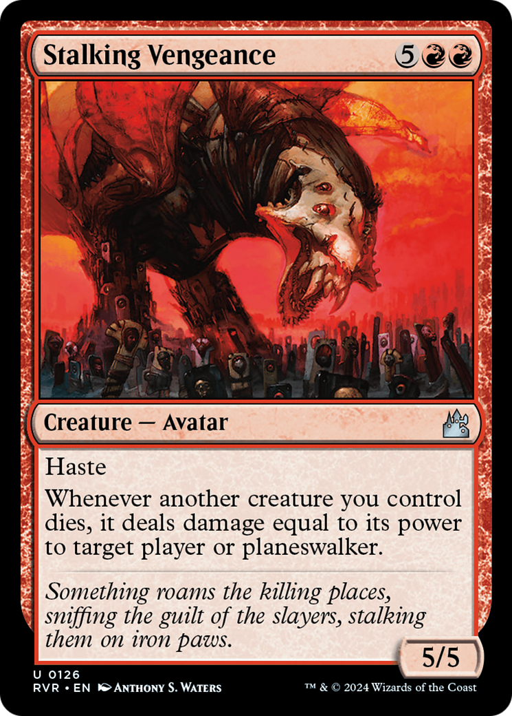 Stalking Vengeance [Ravnica Remastered] | Good Games North