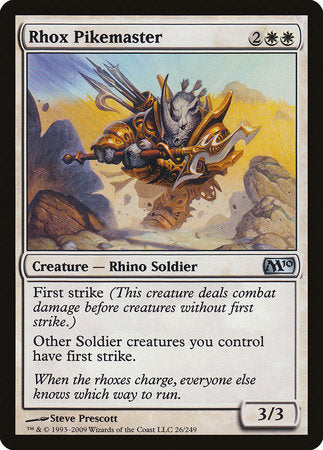 Rhox Pikemaster [Magic 2010] | Good Games North
