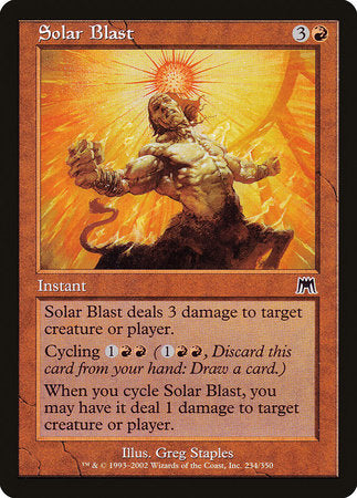 Solar Blast [Onslaught] | Good Games North