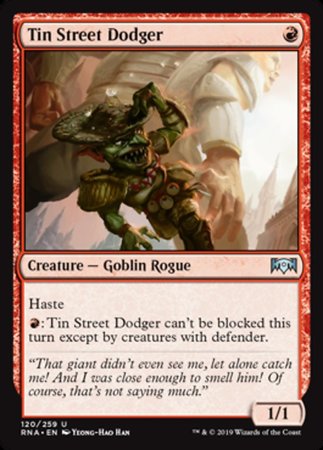 Tin Street Dodger [Ravnica Allegiance] | Good Games North
