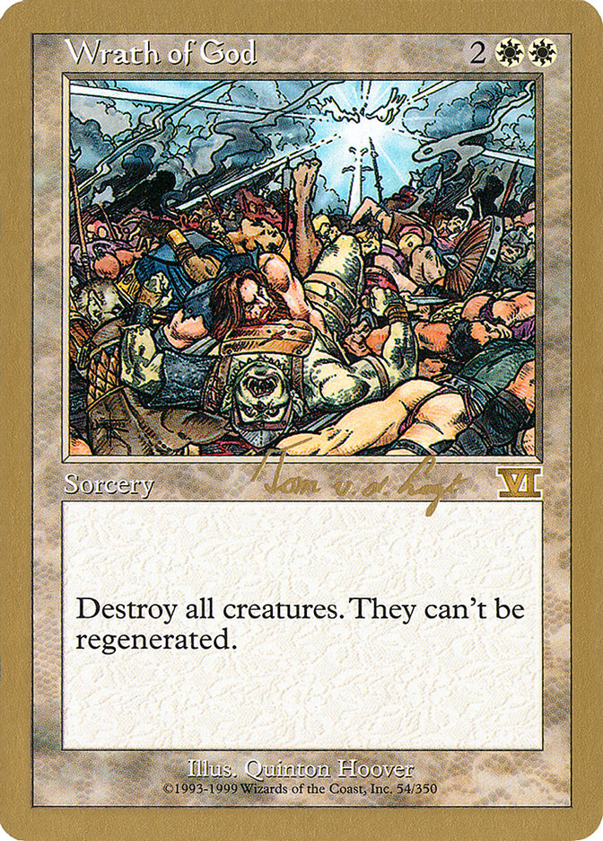 Wrath of God (Tom van de Logt) [World Championship Decks 2000] | Good Games North