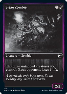 Siege Zombie [Innistrad: Double Feature] | Good Games North
