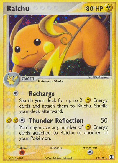 Raichu (12/112) [EX: FireRed & LeafGreen] | Good Games North