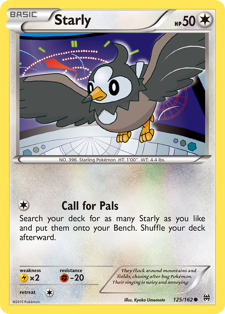 Starly (125/162) [XY: BREAKthrough] | Good Games North