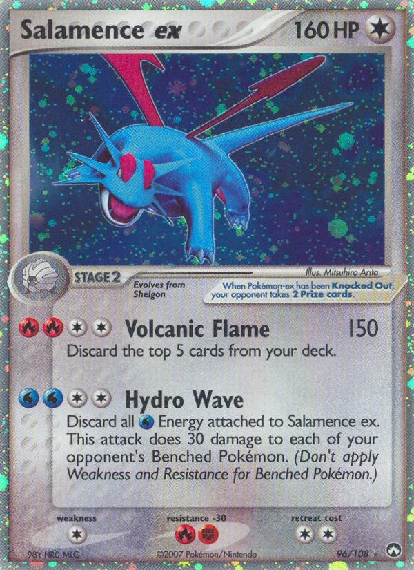 Salamence ex (96/108) [EX: Power Keepers] | Good Games North