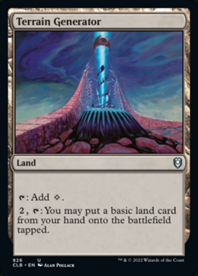Terrain Generator [Commander Legends: Battle for Baldur's Gate] | Good Games North