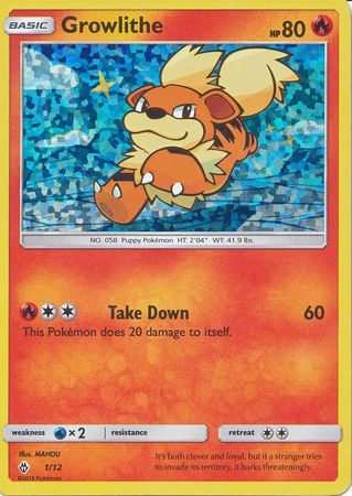 Growlithe (1/12) [McDonald's Promos: 2018 Collection] | Good Games North