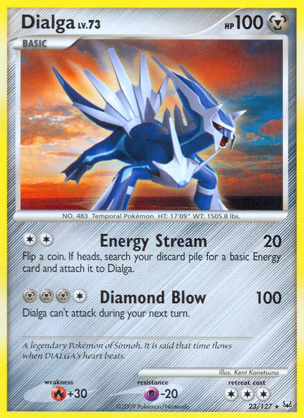 Dialga (23/127) [Platinum: Base Set] | Good Games North