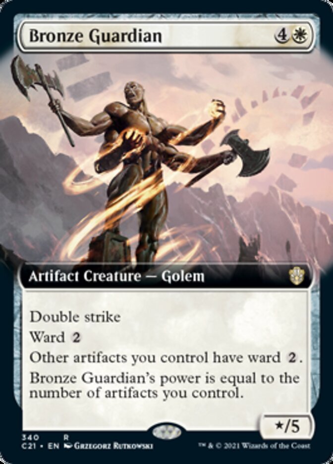 Bronze Guardian (Extended) [Commander 2021] | Good Games North