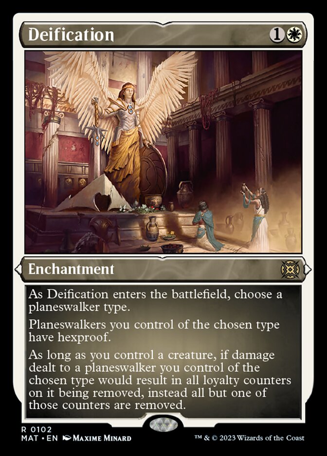 Deification (Foil Etched) [March of the Machine: The Aftermath] | Good Games North