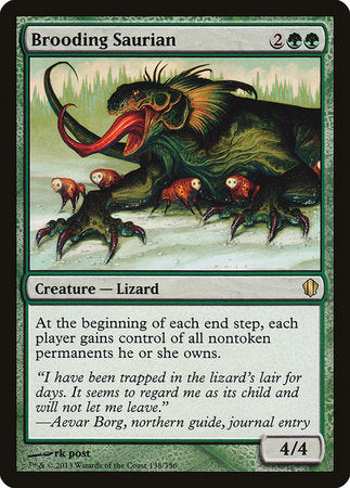 Brooding Saurian [Commander 2013] | Good Games North