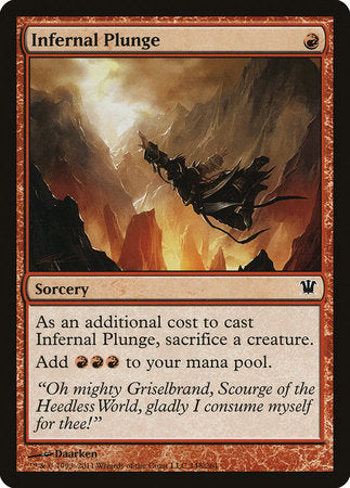 Infernal Plunge [Innistrad] | Good Games North