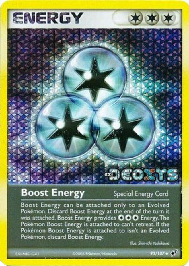 Boost Energy (93/107) (Stamped) [EX: Deoxys] | Good Games North