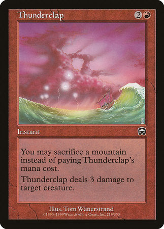 Thunderclap [Mercadian Masques] | Good Games North