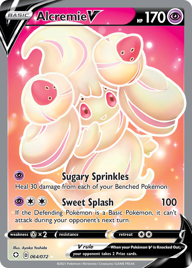 Alcremie V (064/072) [Sword & Shield: Shining Fates] | Good Games North