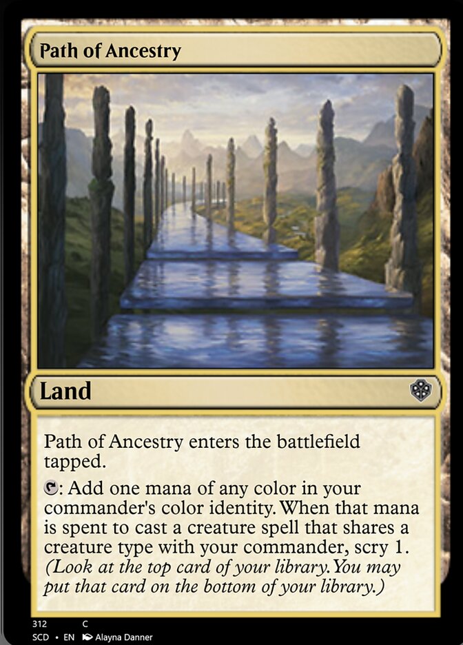 Path of Ancestry [Starter Commander Decks] | Good Games North