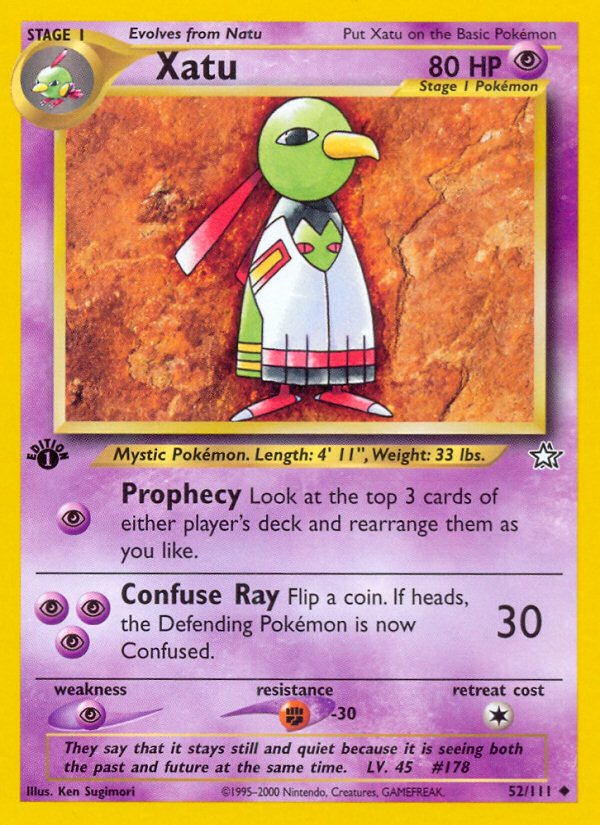 Xatu (52/111) [Neo Genesis 1st Edition] | Good Games North