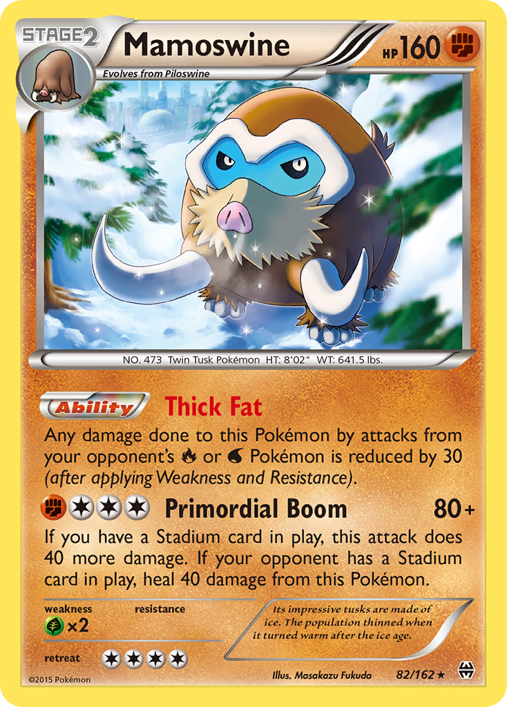 Mamoswine (82/162) [XY: BREAKthrough] | Good Games North