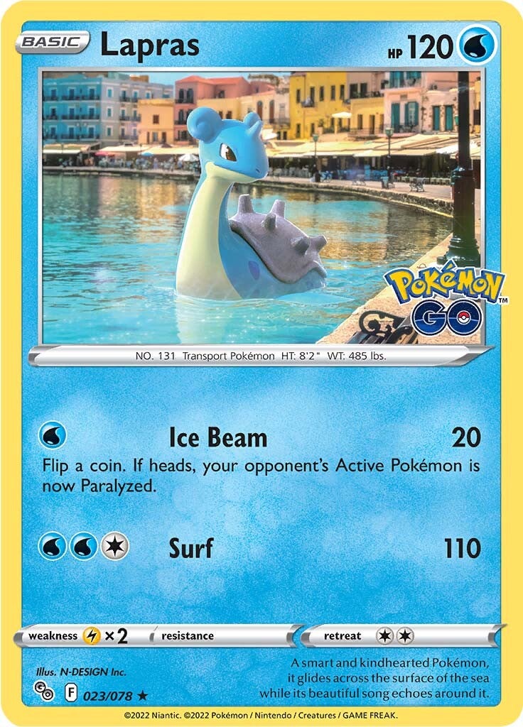 Lapras (023/078) [Pokémon GO] | Good Games North