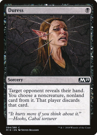 Duress [Core Set 2019] | Good Games North