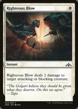 Righteous Blow [Guilds of Ravnica] | Good Games North